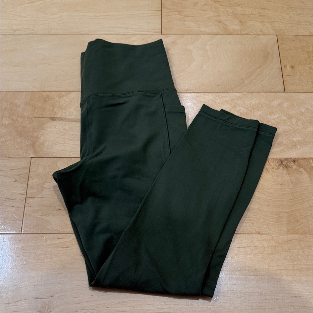Athleta Army Green Leggings